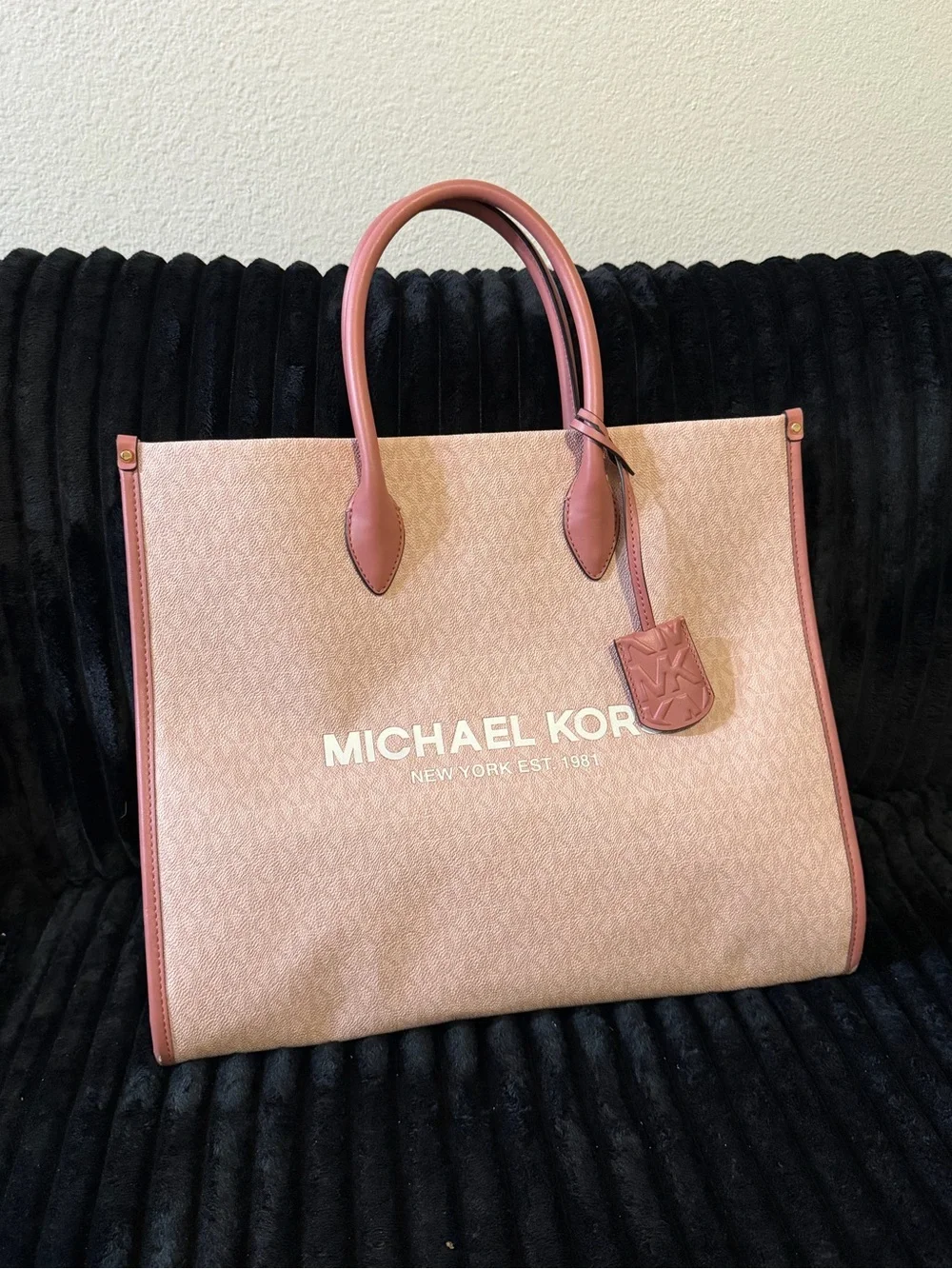 Michael Kors Blush Pink Logo Tote